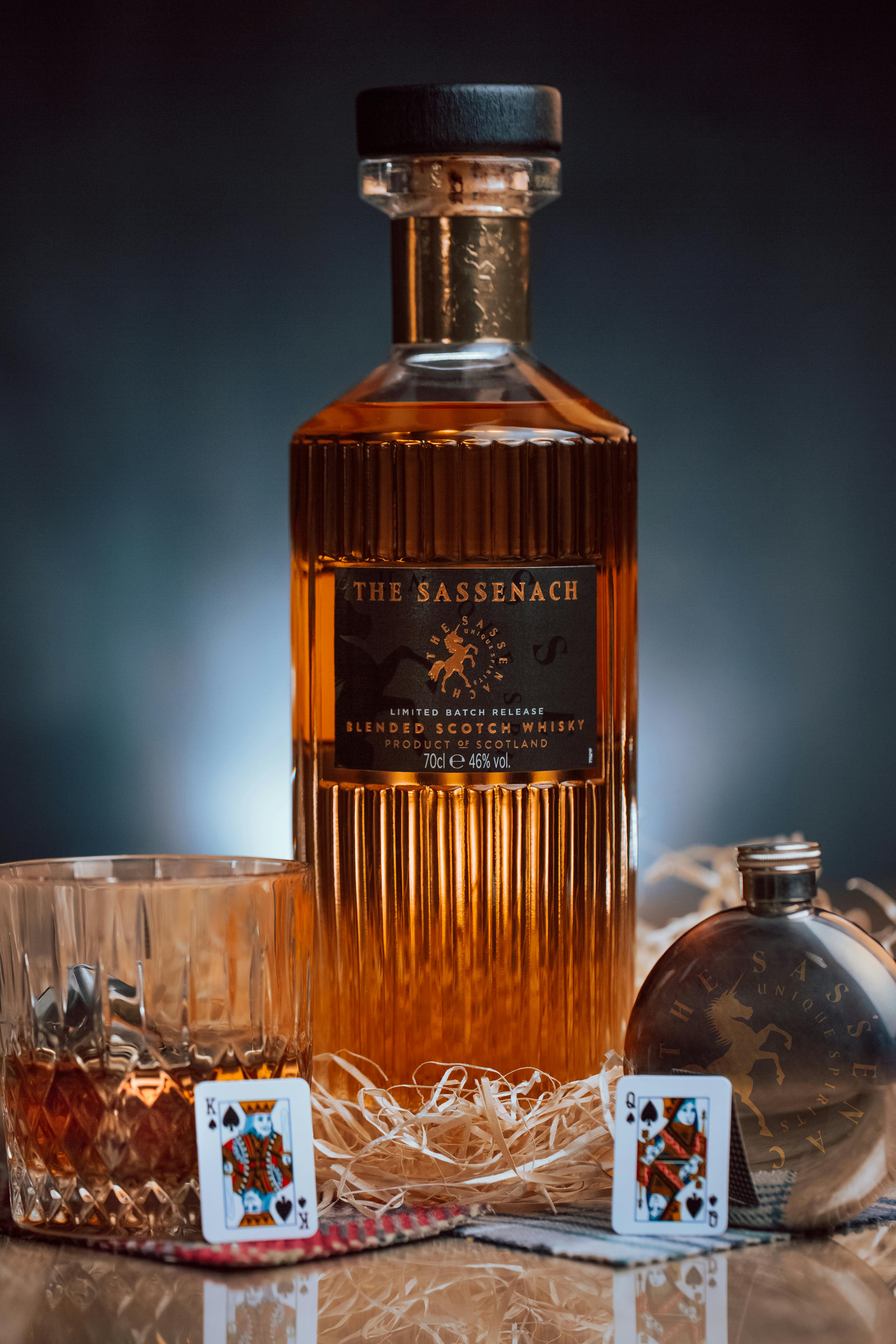 Whisky bottles